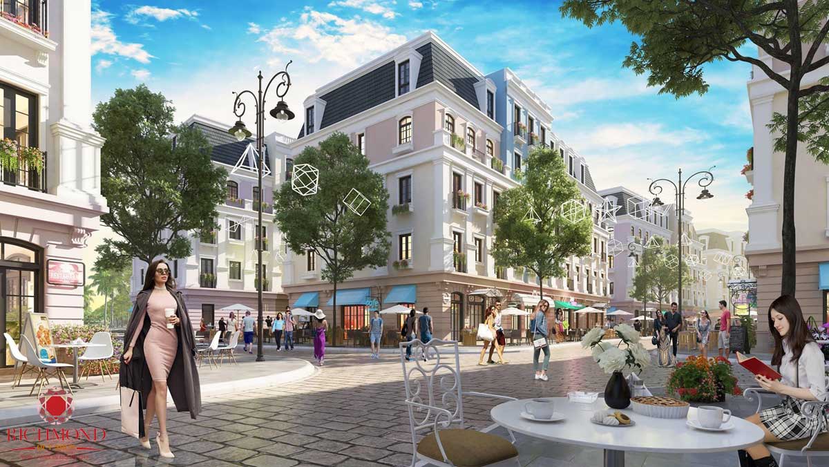 Khu phố Shophouse Richmond Quy Nhơn
