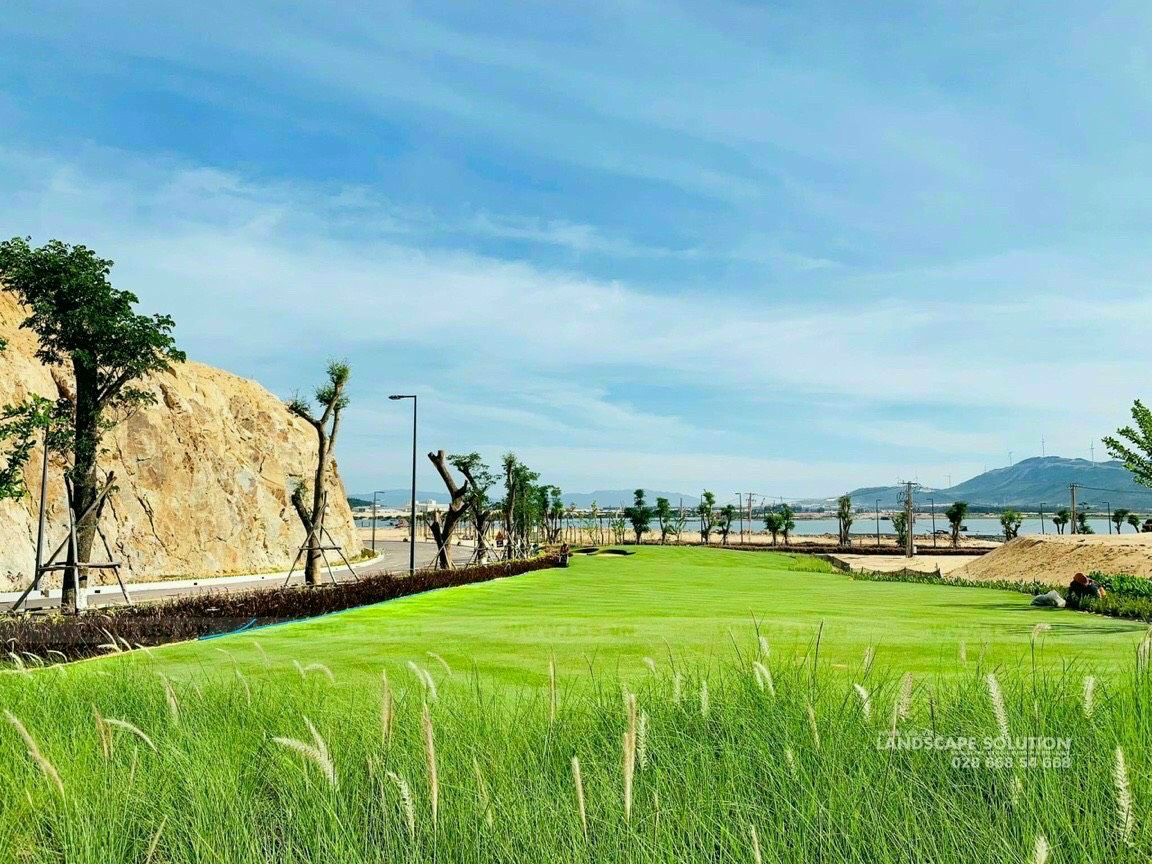 Một góc nhỏ sân Golf 18 lỗ Hải Giang Merry Land