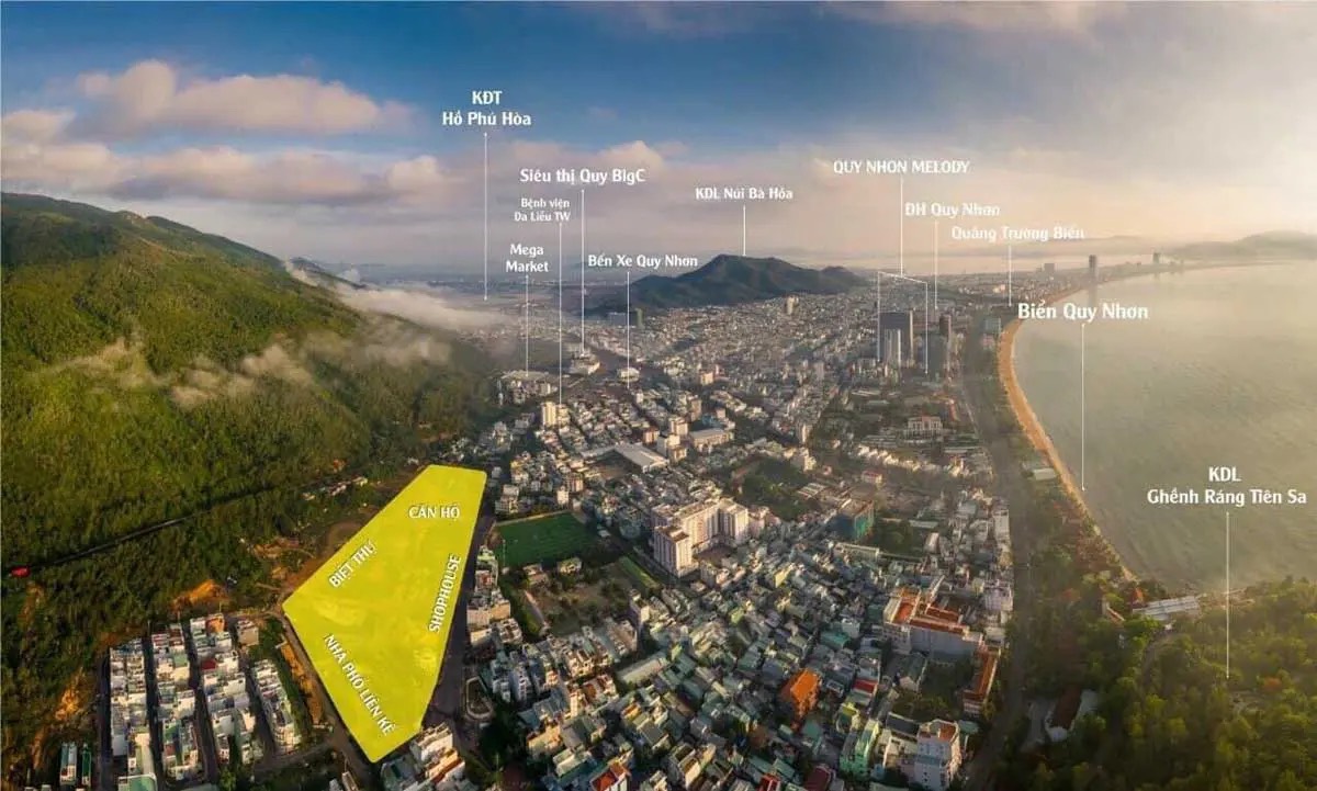 Toàn cảnh dự án Richmond Quy Nhơn