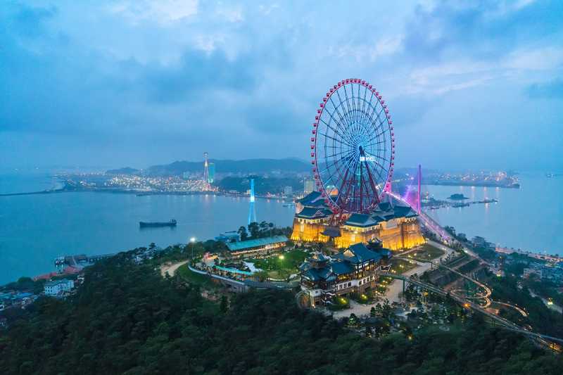 Vòng Quay Mặt Trời Tạo Cảm Giác Mạnh Dự Án Hải Giang Merry Land